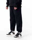 Women's Full Black Oversized Tracksuit (11)