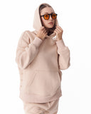 Women's Full Beige Oversized Tracksuit (10)