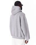 Minimalist Sleeve Printed Gray Oversized Hoodie (12)