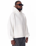 Puff Hood Oversized White Hoodie (11)