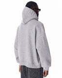 Puff Hood Oversized Gray Hoodie (10)