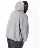 Puff Hood Oversized Gray Hoodie (15)