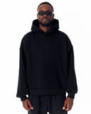 Back Embroidery Oversized Black Hoodie (9)