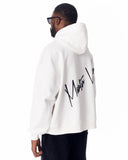 Back Embroidery Oversized White Hoodie (12)