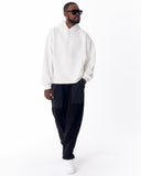 Back Embroidery Oversized White Hoodie (15)