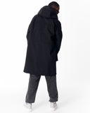 Men's Waterproof Softshell Long Jacket in Black (18)