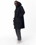Men's Waterproof Softshell Long Jacket in Black (19)
