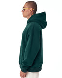 ‘’Slogan’’ Puff Printed Men’s Extra Oversized Green Hoodie (4)