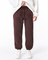 Jogger Marron Brodé Homme "Fell Better"