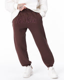 "Fell Better" Men's Embroidered Brown Jogger (7)