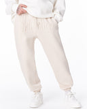 "Fell Better" Men's Embroidered Beige Jogger (8)