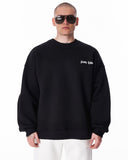 Fatima Martin Valen Designer Black Oversized Sweatshirt (6)