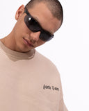 Fatima Martin Valen Designer Oversized Beige Sweatshirt (8)