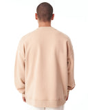 Ikigai Men's Oversized Martin Valen 3D Printed Beige Sweatshirt (6)