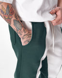 V'Reverse Street Style Bicolor Khaki Jogger (2)