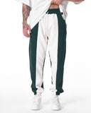 V'Reverse Street Style Bicolor Khaki Jogger (10)