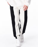 V'Reverse Street Style Bicolor Black Jogger (7)