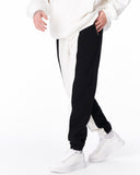 V'Reverse Street Style Bicolor Black Jogger (8)