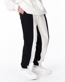 V'Reverse Street Style Bicolor Black Jogger (9)