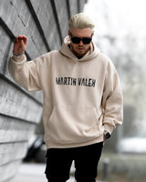 Hoodie Oversize Beige Grieto Martin Valen Designer