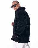 HOTS Martin Valen Men's Black Plush Cardigan (6)