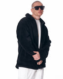 HOTS Martin Valen Men's Black Plush Cardigan (7)