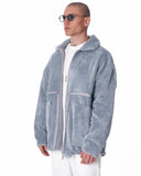 HOTS Martin Valen Men's Gray Plush Cardigan (8)