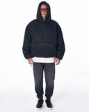Versfallen Black Puffy Hoodie For Men (8)