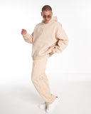 Insignio 3D Designer Embroidery Oversized Hoodie Tracksuit in Beige (10)