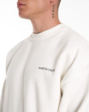 Designer Oversized White Sweatshirt Tracksuit Set (5)