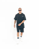 Men's Oversized Acid Washed Vintage 3D Printed Black T-shirt (6)
