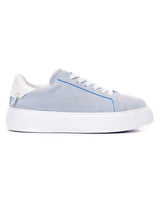 Node High Street Kadın Süet Serisi Mavi Renk Sneaker