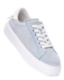 Node High Street Women's Denim Blue Sneakers Suede Edition (4)