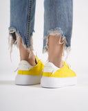 Node High Street Women's Yellow Sneakers Suede Edition (10)