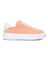 Node High Street Kadın Süet Serisi Somon Renk Sneaker