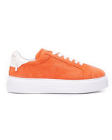 Node High Street Kadın Süet Serisi Turuncu Renk Sneaker