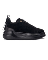 Martin Valen Originals Highrise Women's Belted Full Black Shoes