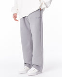 Unyieldingness Oversized Baggy Gray Sweatpants (3)