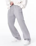 Unyieldingness Oversized Baggy Gray Sweatpants (8)