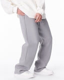 Unyieldingness Oversized Baggy Gray Sweatpants (10)