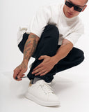 Men's Oversize Black Cargo Jogger Pants (10)