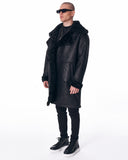 Valans Martin Valen Black Leather Jacket with Furry Trim (10)