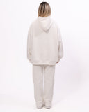 Rumi 3D Printed Oversized White Hoodie Jogger Set (4)