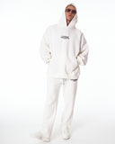 Rumi 3D Printed Oversized White Hoodie Tracksuit (4)