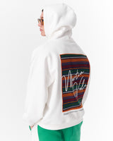 Ethnosign Blanc Sweat à Capuche pour Hommes