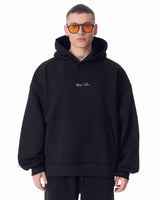 Ethnosign Sweat à Capuche Noir pour Hommes
