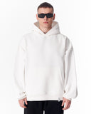 Puff Hood Oversized White Hoodie (4)
