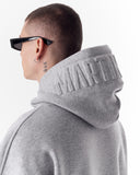 Puff Hood Oversized Gray Hoodie (3)