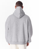 Puff Hood Oversized Gray Hoodie (7)