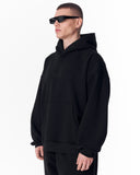 Back Embroidery Oversized Black Hoodie (6)